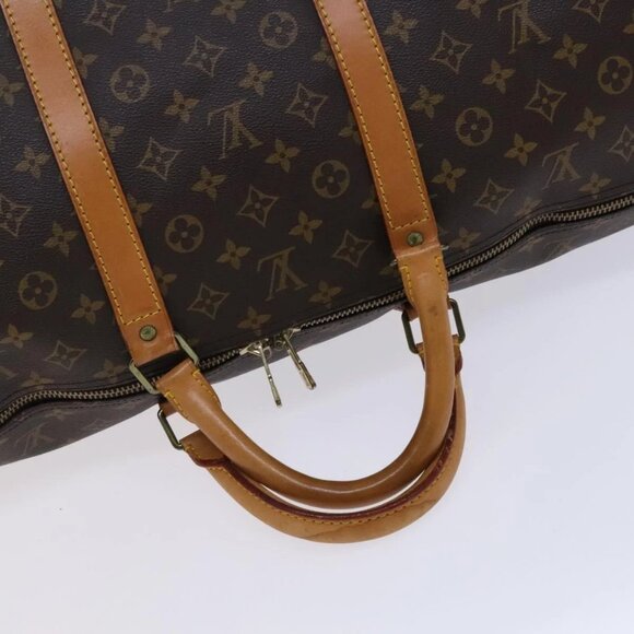 LOUIS VUITTON Monogram Keepall 60 Boston Bag M41422 LV Auth ep8074 - Picture 8 of 16
